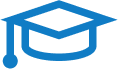 Graduation cap icon